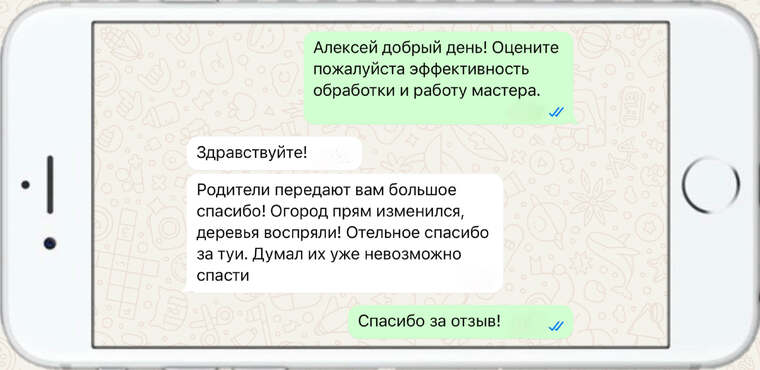 комплексная обработка сада - фото №18